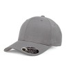 Silver Flexfit Cotton Twill Snapback Caps